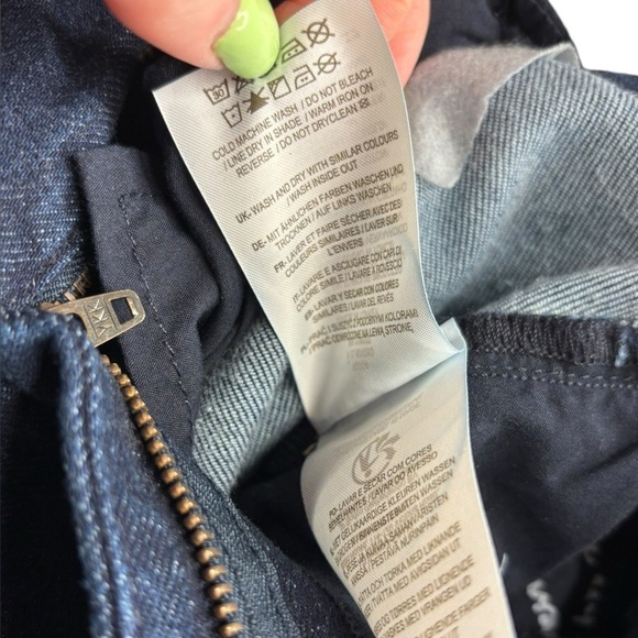 Boden Denim Smart Straight Dark Wash Jeans Size 10R - Picture 7 of 15